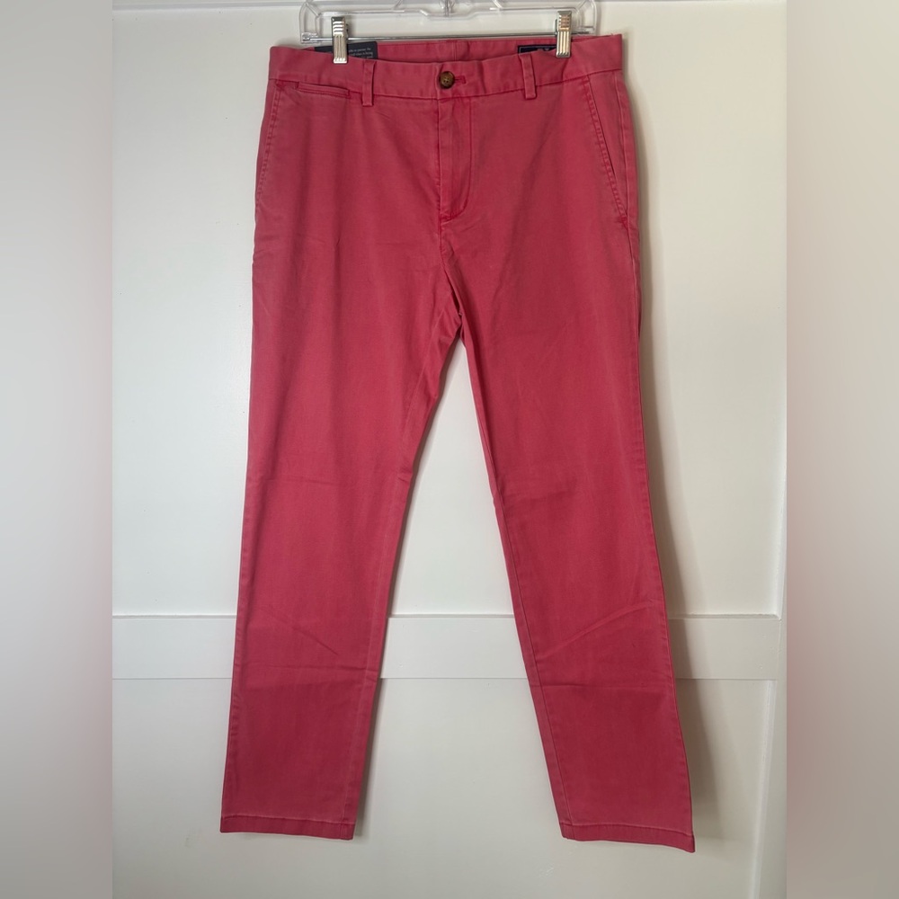 Vineyard Vines Men's Vibrant Pink Chinos 33x32 new with tags